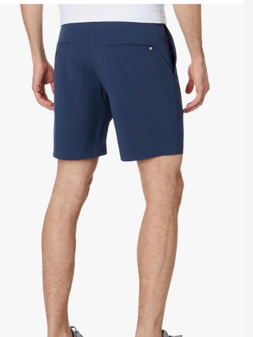 Travis Matthew Men’s Stretch Chino Golf Shorts Navy blue Size 30 - Picture 3 of 12